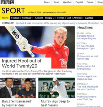 Portadas de la prensa extranjera