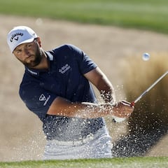 Rahm sufre en los greenes