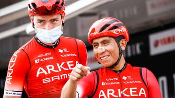 Nairo Quintana del Arkea - Samsic, durante la 101th Volta Ciclista a Catalunya 2022