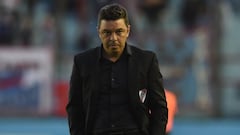 Gallardo suspendió la conferencia de prensa en Sarandí