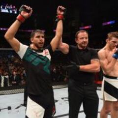 Pantera ganó su tercer combate en UFC