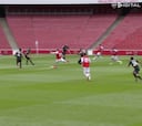 El golazo de Lacazette en un amistoso del Arsenal: ¡qué volea!