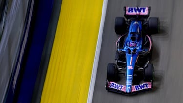 La sangría de puntos que Alonso reclama a Alpine