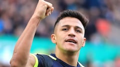 Alexis Sánchez llega a 50 goles y está en el podio histórico del Arsenal