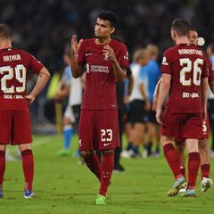 Luis Díaz, el único que se salva de la pesadilla del Liverpool