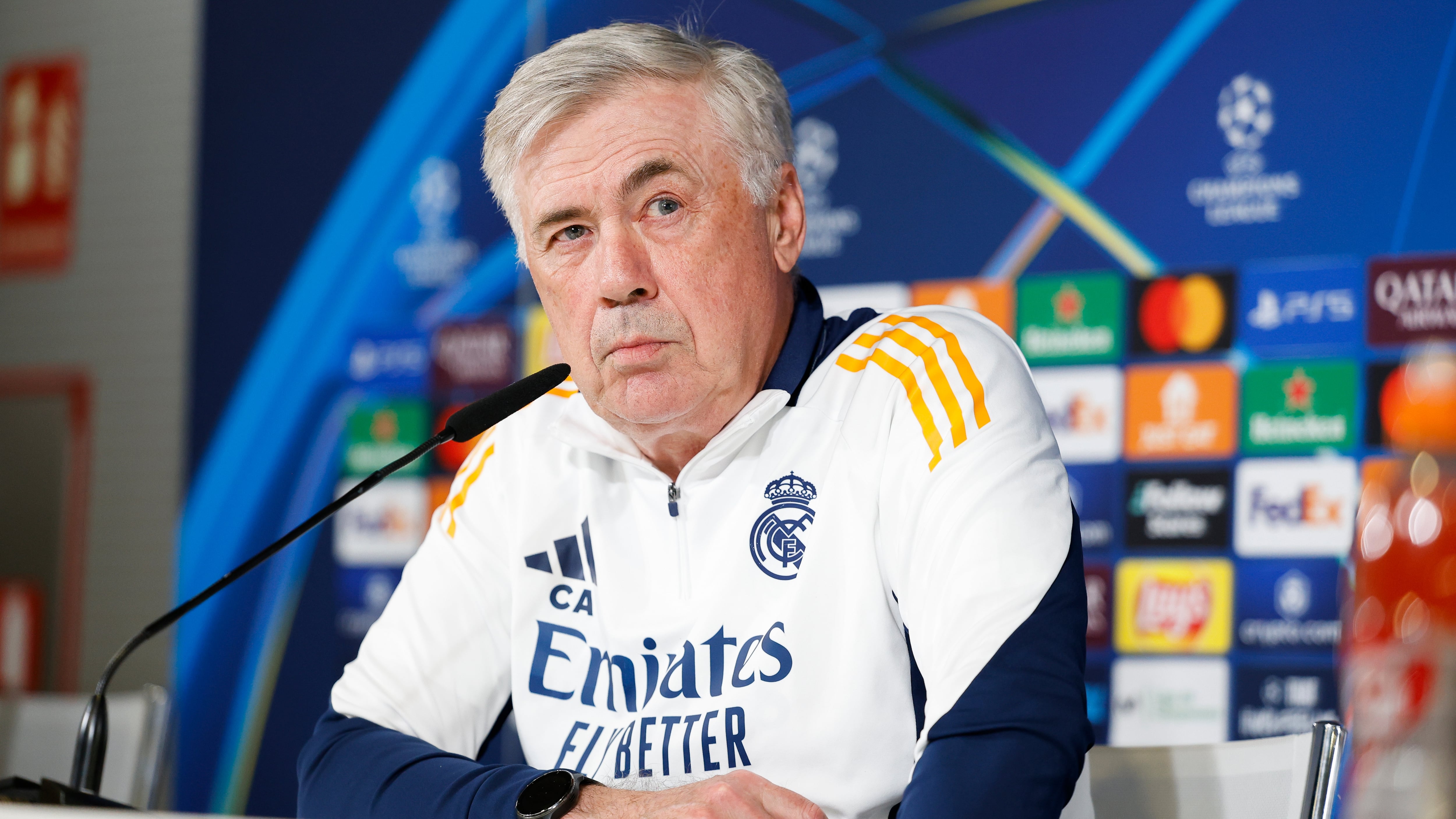 Ancelotti: Quiero estar cuatro a?os... ?E irme con Florentino!