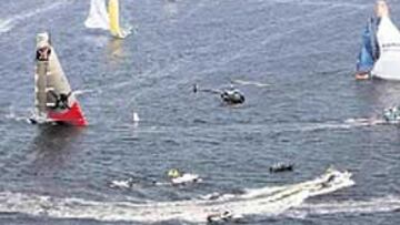 <b>EN UN PAÑUELO. </b>La regata tuvo emoción, pero el ABN 1 fue mejor.