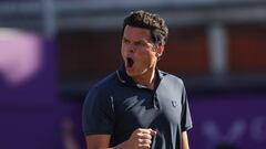 Milos Raonic, en Queen's.