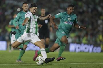 Fue la figura de Atlético Nacional que no logró pasar de cuartos de final. El volante era el ‘diferente’ y el que hacía jugar a sus compañeros. Regresó al FPC para subir el nivel y aportó mucho en el equipo antioqueño que terminó clasificando a la Copa Libertadores.

Partidos: 21
Goles: 7