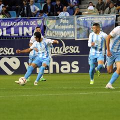 Aprobados y suspensos: el Málaga sólo falló con el estoque