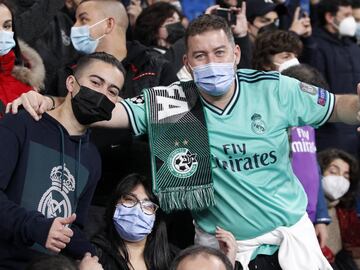 Aficionados del Real Madrid.