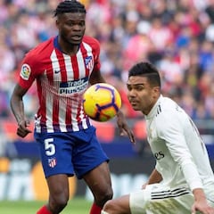 Thomas y Casemiro templan a Atleti y Madrid antes del derbi