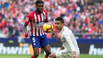 Thomas y Casemiro templan a Atleti y Madrid antes del derbi