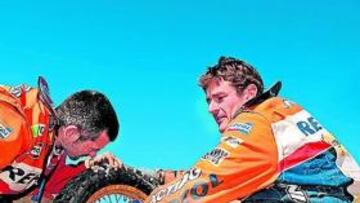 <b>LA CLAVE DE 2009. </b>Coma optó por trabajar más con los neumáticos en la pasada edición y ese detalle le ayudó frente a Despres.