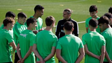 Entrenamiento del Elche.