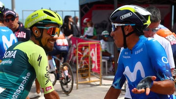 Dani y Nairo, los de mayor ascenso en el último ranking UCI de mayo 2024.