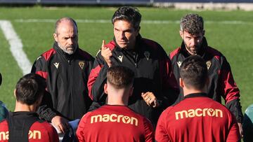 25/01/24 CADIZ CF PRIMER ENTRENAMIENTO DE MAURICIO PELLEGRINO CON EL CADIZ