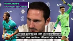 El Chelsea y Oblak copando titulares en Inglaterra y Lampard va y suelta esto sobre Kepa