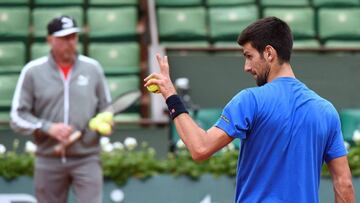 Novak Djokovic and boris Becker