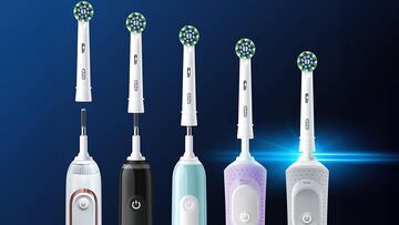 Juego de recambios originales para cepillos dentales eléctricos Oral-B.