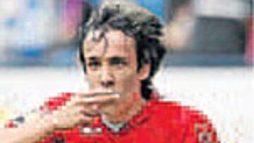 David López, ante la Real.