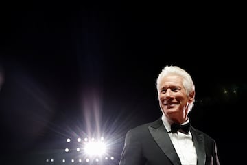 Richard Gere en el 81º Festival Internacional de Cine de Venecia, en septiembre de 2024