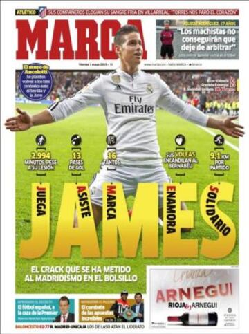 Portadas de la prensa deportiva