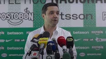 Sebastián Arango, presidente de Atlético Nacional, habló sobre la salida de Efraín Juárez.