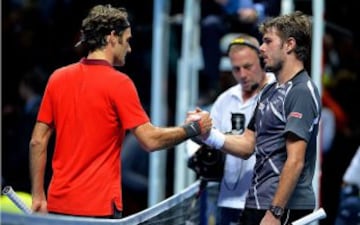 Durante el vibrante duelo de semifinales del Masters de Londres en 2014 entre Federer y Wawrinka, éste último acusó que la esposa de 'Fed-Ex' lo había molestado durante el encuentro. Testigos dicen que los compatriotas tuvieron una acalorada discusión luego en el camarín. 