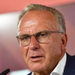 Rummenigge descarta que el Bayern vaya a fichar a un '9'