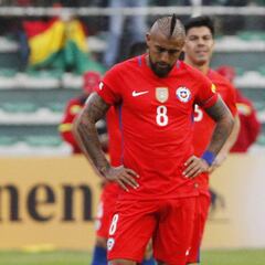 Chile paga caro la dependencia de Alexis Sánchez y Arturo Vidal