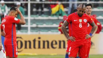 Chile paga caro la dependencia de Alexis Sánchez y Arturo Vidal