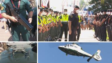 As¨ª trabaja el equipo antidrones de la Guardia Civil en La Vuelta: sistemas de detecci¨®n, fusil inhibidor...