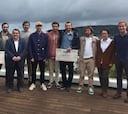 Una tabla de surf plegable gana el premio a la innovación en San Sebastián