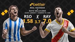 Real Sociedad vs. Rayo Vallecano: horario, TV, pronósticos, estadísticas y clasificación