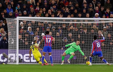 Lerma, de central en derrota de Crystal Palace ante Tottenham