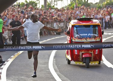 Bolt gana una carrera en Lima a un mototaxi sin despeinarse