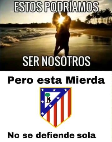 Los memes se ceban con la eliminación del Atleti