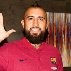 Vidal ya está en Barcelona: "Me voy a dejar la vida"