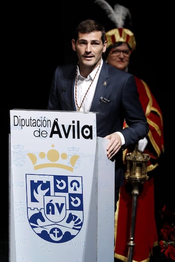 Iker Casillas honoured to receive Gold Medal award in Ávila