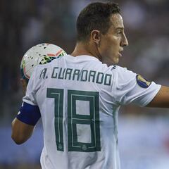 Andrés Guardado, el más ganador en selecciones de Concacaf