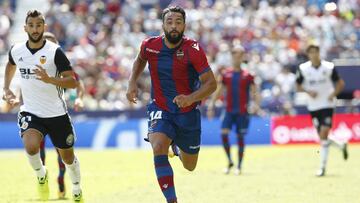 Ivi, en un lance del partido ante el Valencia del pasado sábado.