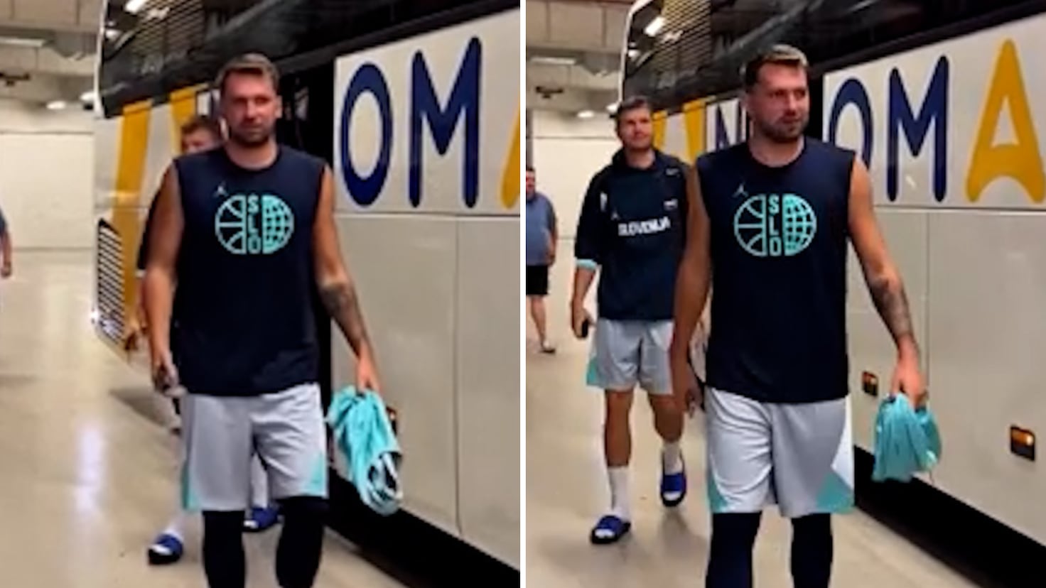 Luka Doncic shocks fans with stunning body transformation on Slovenia return