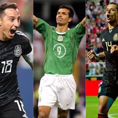 Los 10 máximos goleadores del Tri en la Copa Oro