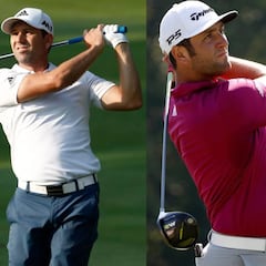 Sergio García, Rahm y Cabrera salen en el ensayo del PGA
