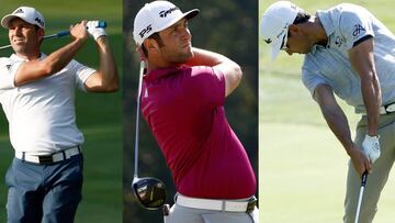 Sergio García, Rahm y Cabrera salen en el ensayo del PGA