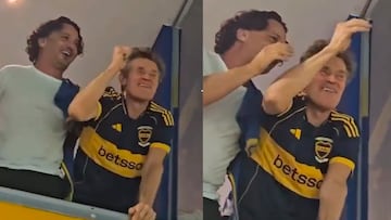 Willem Dafoe se une a los cánticos de aficionados en La Bombonera