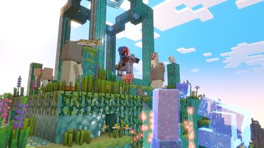 Minecraft Legends, review in progress: A new point of view for the series