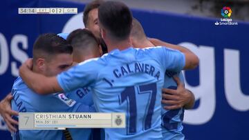 Resumen y goles del Extremadura vs. Girona de la Liga SmartBank