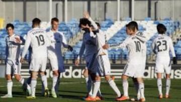 El Madrid, tras vencer al Ludogorets.